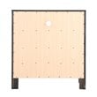 Glory Furniture Burlington 3 Drawer TV Stand in Black