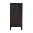Glory Furniture Burlington 3 Drawer TV Stand in Black