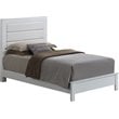 Glory Furniture Burlington Twin Panel Bed in White