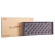 Glory Furniture Julie Velvet Upholstered Full Bed in Gray
