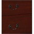 Glory Furniture Louis Phillipe 2 Drawer Armoire in Cherry