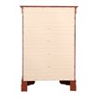 Glory Furniture Louis Phillipe 5-Drawers Bedroom Chest in Cherry