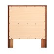 Glory Furniture Burlington 2 Drawer Nightstand in Cherry