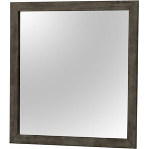 Glory Furniture Burlington Mirror in Gray