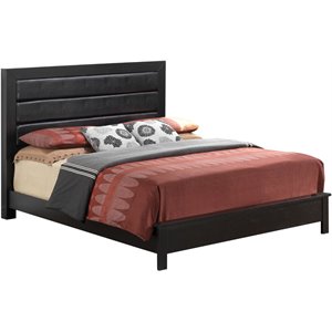 Glory Furniture Burlington Full Panel Bed in Black