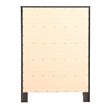 Glory Furniture Burlington 5-Drawers Bedroom Chest in Black