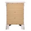 Glory Furniture Louis Phillipe 3 Drawer Nightstand in White