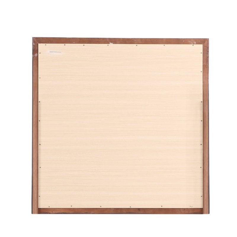 Glory Furniture Louis Phillipe Mirror in Cherry
