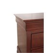 Glory Furniture Louis Phillipe 2 Drawer Nightstand in Cherry