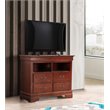 Glory Furniture Louis Phillipe TV Stand in Cherry