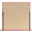 Glory Furniture Louis Phillipe Mirror in Pink