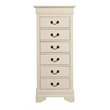 Glory Furniture Louis Phillipe 7-Drawers Bedroom Lingerie Chest in Beige