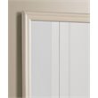 Glory Furniture Louis Phillipe Wood Veneer Bedroom Mirror in Beige