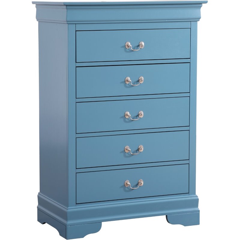 Glory Furniture Louis Phillipe 5 - Drawer Dresser & Reviews