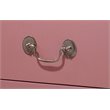 Glory Furniture Louis Phillipe 2 Drawer Nightstand in Pink