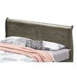 Glory Furniture Louis Phillipe King Storage Bed in Gray