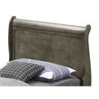 Glory Furniture Louis Phillipe Twin Storage Bed in Gray