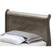 Glory Furniture Louis Phillipe Twin Trundle Bed in Gray