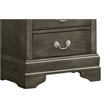 Glory Furniture Louis Phillipe 7-Drawers Bedroom Lingerie Chest in Gray