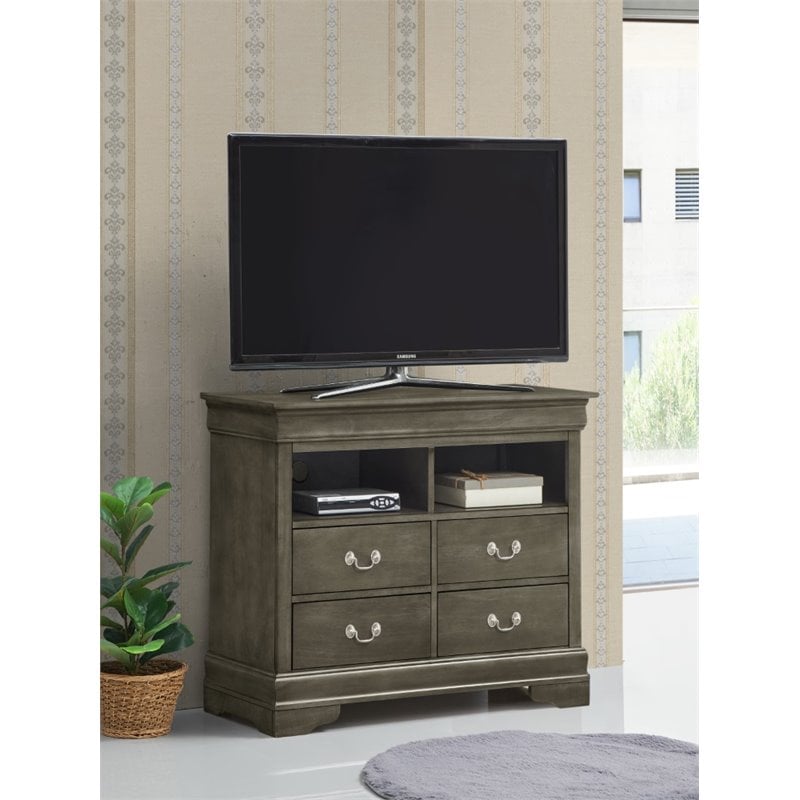 Glory Furniture Louis Phillipe G3105-D Dresser , Gray