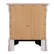 Glory Furniture Louis Phillipe 2 Drawer Nightstand in White