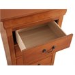 Glory Furniture Louis Phillipe 7-Drawers Bedroom Lingerie Chest in Oak