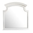 Glory Furniture Summit Wood Veneer Bedroom Mirror in White
