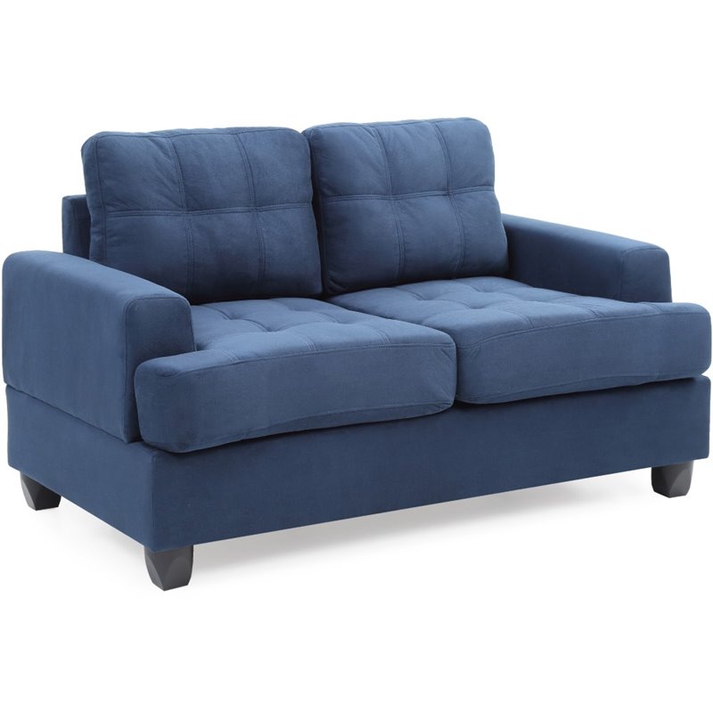 Glory Furniture Sandridge Microsuede, Microsuede Sofa And Loveseat
