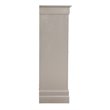 Glory Furniture Lorana 5-Drawers Bedroom Chest in Silver Champagne
