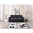 Glory Furniture Sandridge Microsuede Sofa in Black