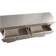 Glory Furniture Lorana 6-Drawers Bedroom Dresser in Silver Champagne
