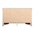 Glory Furniture Lorana 6-Drawers Bedroom Dresser in Silver Champagne