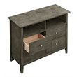 Glory Furniture Hammond 4 Drawer TV Stand in Gray