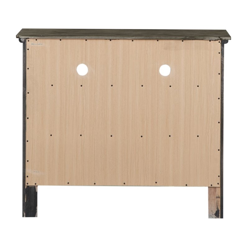 Glory Furniture Hammond 4 Drawer TV Stand in Gray