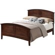 Glory Furniture Hammond Queen Panel Bed in Cappuccino