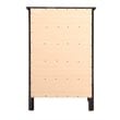 Glory Furniture Hammond 5-Drawers Bedroom Chest in Black