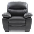 Glory Furniture Marta Faux Leather Chair in Black