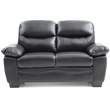 Glory Furniture Marta Faux Leather Loveseat in Black