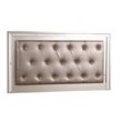 Glory Furniture Alana King Bed in Silver Champagne