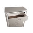 Glory Furniture Alana Chest in Silver Champagne