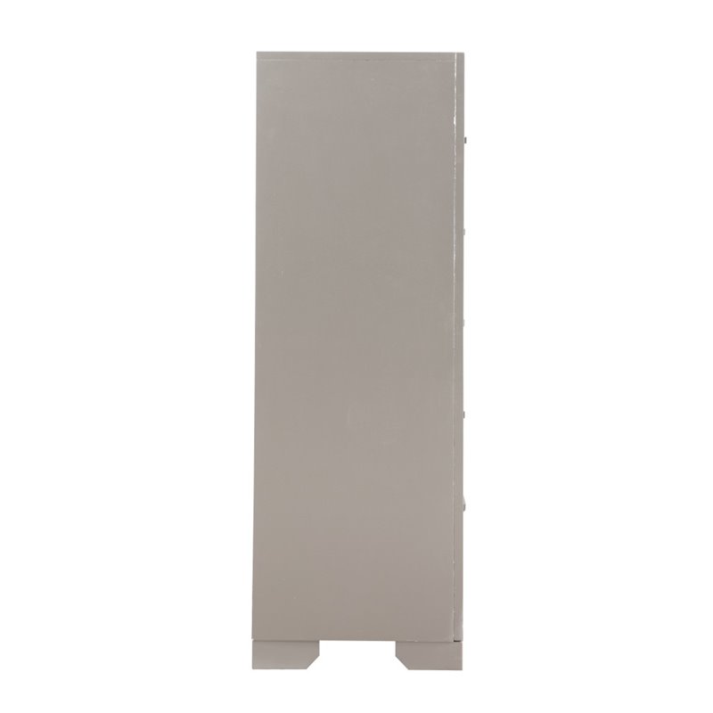 Glory Furniture Alana Chest in Silver Champagne