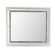 Glory Furniture Alana Mirror in Silver Champagne