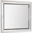 Glory Furniture Alana Mirror in Silver Champagne