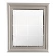 Glory Furniture Kat Wood Veneer Bedroom Mirror in Silver Champagne