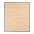 Glory Furniture Kat Wood Veneer Bedroom Mirror in Silver Champagne