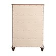 Glory Furniture Summit 5-Drawers Bedroom Chest in Cappuccino