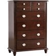 Glory Furniture Summit 5-Drawers Bedroom Chest in Cappuccino
