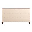 Glory Furniture Summit 6-Drawers Bedroom Dresser in Cappuccino