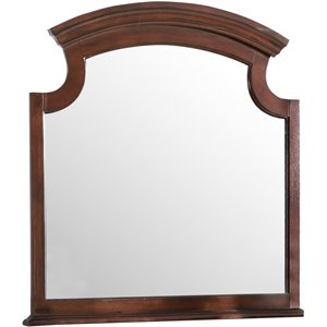 Glory Furniture Summit Mirror in Cappuccino