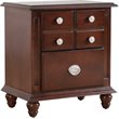Glory Furniture Summit 2 Drawer Nightstand in Cappuccino